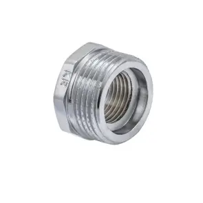Футорка 1/2"х1" (хром) Koer KF.F0610.chr (KF0131) №1