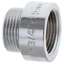 Подовжувач 3/4"-15мм (хром) Koer KF.E08-15.CHR (KF0105) купити