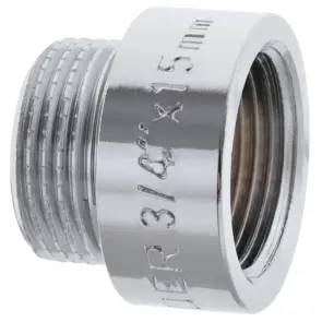 Подовжувач 3/4"-15мм (хром) Koer KF.E08-15.CHR (KF0105) №1