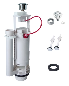 Комплект арматуры Koer KT-0301-1/2" (спускная 2-х + наполнительная с универс. подключением) (KR5058 №4