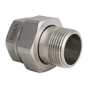 Зганяння американка 1" прямий Koer KR.341 (KR0133) №1