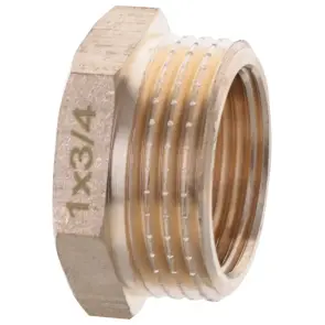 Футорка 3/4''х1'' Koer KF.F0810.WN (без нікелю) (KR3036) №1