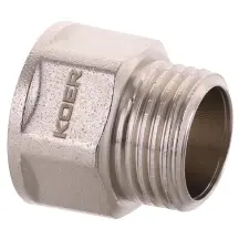 Подовжувач Koer WM.E06-15.WN - 1/2"-15мм (KR3002) купити в Україні