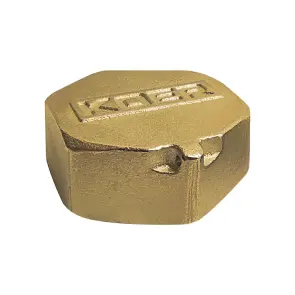 Заглушка Koer KF.P10F.WN - 1'' (без нікелю) (KR3100) №1