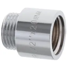 Подовжувач 1/2"-20мм (хром) Koer KF.E06-20.CHR (KF0094)