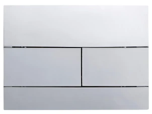 Панель змиву Koer KT-0603-01 240x160x10mm пластикова, лінійна кнопка (KR5319) №2