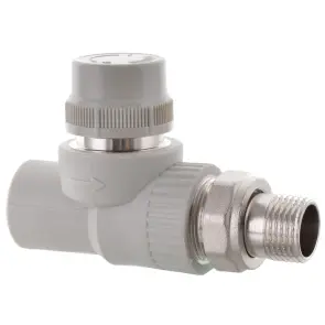 Кран термостатический прямой PPR 20x1/2 Koer K0151.PRO (KP0192) №1