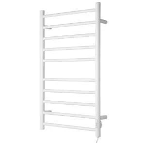Електрична сушарка для рушників Zerix Atlas EPA-5386R-10T-White з таймером (135W) (ZX4916) №1