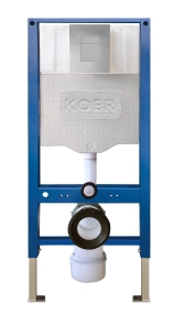 Інсталяція для підвісного унітазу Koer KT-0504-01 500x126x1150mm з панеллю змиву KT-0607-01 Хром ( №13