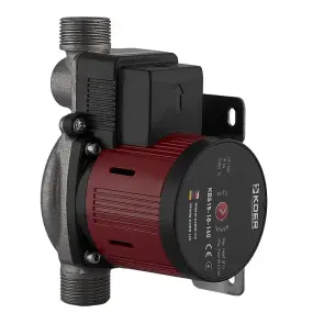 Насос повышения давления на энергосбережение Koer KBS15-18-140 Н=18М, Q=2.1кбМ, P=85Вт (с гайками) №1