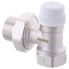 Кран термостатический угловой Koer KR.921 - 1" (KR2915) №2