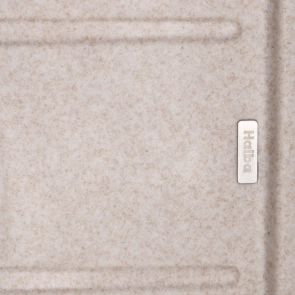Мойка кухонная Haiba HB8210-G319 sand 620x500x200 (HB0985) №3