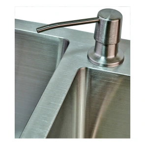 Мойка Zerix ZH7843DS-215 (3.0/1.0) Satin с диспенсером и сушилкой для посуды (ZM5570) №2