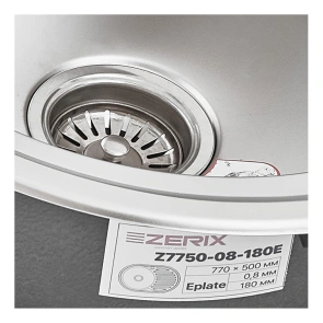 Мийка Zerix Z7750-08-180E (Satin) (ZM0596) №3