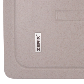 Мийка кухонна Zerix ZS-6243S-06 Бежева (ZX4573) №3