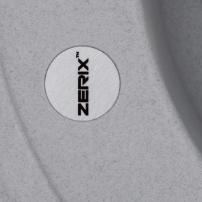 Мийка кухонна Zerix ZS-510R-09 Сіра (ZX4535) №3