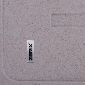 Мийка кухонна Zerix ZS-6243S-07 Мармурова (ZX4574) №2