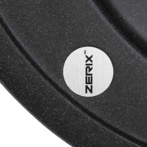 Мойка кухонная Zerix ZS-510R-13 Графитная (ZX4537) №3