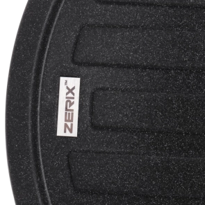 Мойка кухонная Zerix ZS-7750R-13 Графитная (ZX4561) №2