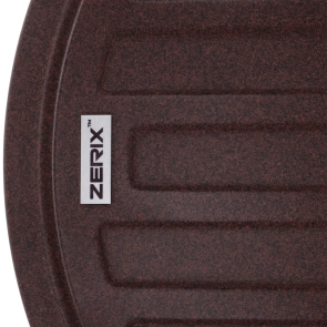 Мийка кухонна Zerix ZS-7750R-12 Коричнева (ZX4560) №2