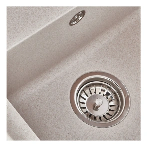 Мойка Zerix ZS-6250S-06 Beige (ZX4589) №2