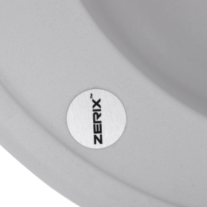 Мийка кухонна Zerix ZS-510R-01 Біла (ZX4531) №2