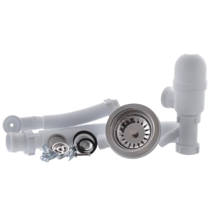 Мойка кухонная Zerix ZS-6550S-01 Белая (ZX4539) №3