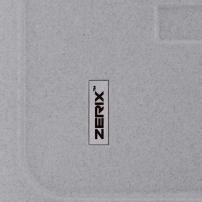 Мийка кухонна Zerix ZS-6243S-09 Сіра (ZX4575) №2