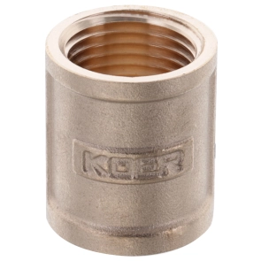 Муфта Koer KF.C06.WN - 1/2'' (Без нікелю) (KR3025) №3