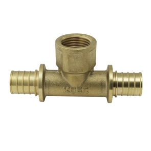 Тройник переходный с ВР Koer KA.T20-06F-20 - 20(2.8mm) x 1/2"F x 20(2.8mm) (KR4895) №2
