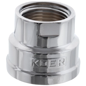 Муфта редукційна 1"х1-1/4" (хром) Koer KF.C1012.chr (KF0123) №3