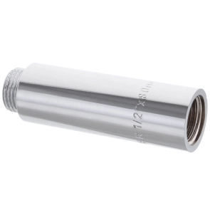 Подовжувач 1/2"-80мм (хром) Koer KF.E06-80.CHR (KF0101) №2