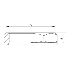 Контргайка 1" Koer KF.K10 (KF0003) №2