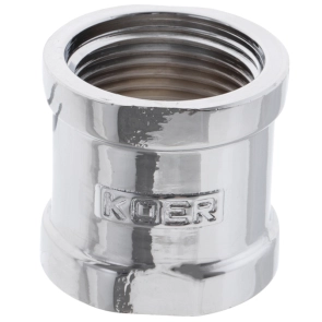 Муфта 3/4" (хром) Koer KF.C08.chr (KF0117) №2