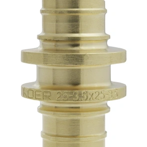 Муфта соединительная равнопроходная Koer KA.С25 - 25(3.5mm) x 25(3.5mm) (KR4857) №3