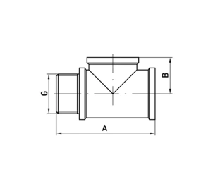 Тройник Koer KF.T06FMF.WN 1/2'' ВНВ (без никеля) (KR3029) №2