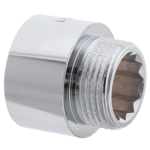 Подовжувач 3/4"-20мм (хром) Koer KF.E08-20.CHR (KF0106) №2