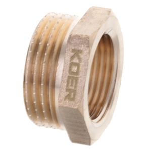 Футорка 3/4''х1'' Koer KF.F0810.WN (без нікелю) (KR3036) №2
