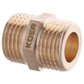 Ніпель Koer KF.N06A - 1/2'' (під прокладку) без нікелю (KR3024) №3