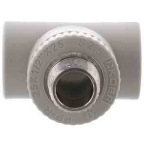 Тройник НР 25x1/2M PPR Koer K0109.PRO (KP0130) №3