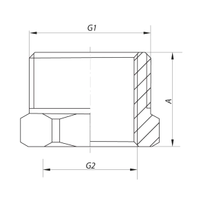 Футорка 1"х1-1/4" Koer KF.F1012 (KF0083) №2