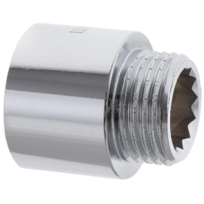 Удлинитель 1/2"-20мм (хром) Koer KF.E06-20.CHR (KF0094) №2