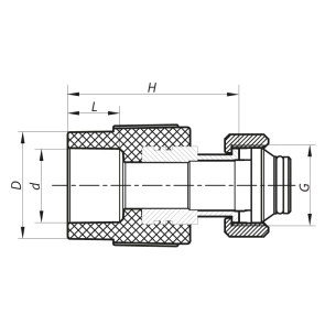 Муфта з євроконусом та накидною гайкою 20x3/4 PPR Koer K0240.PRO (KP2606) №2