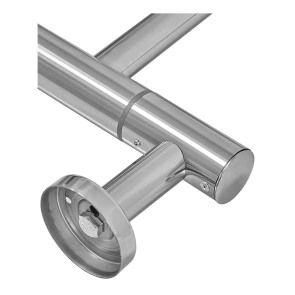 Полотенцесушитель электрический Zerix Turn EPT-6065 (поворотный, 70W) (ZX5029) №3