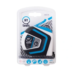 Рулетка вимірювальна My Tools Elegance, 3мХ19мм №7