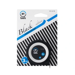 Рулетка измерительная My Tools Black edition, 3м х19мм №7