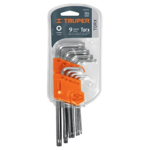 Набор ключей Torx удлинен в пластиковой кассете, 9шт. Truper №2