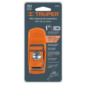 Рубанок столярный Truper Super Mini №3