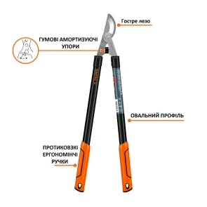 Сучкоріз Truper 38мм метал 530мм №2