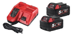 Аккумулятор Li-Ion M18 NRG-502 (В5 2шт, с/у M12-18FC) +M12 B2 MILWAUKEE №3